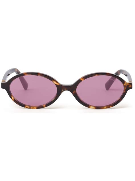 miu miu tortoiseshell sunglasses|Women's Eyewear & Sunglasses .